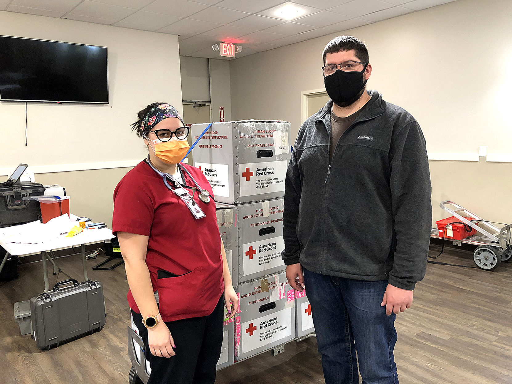 Sayre Elks hosts blood drive